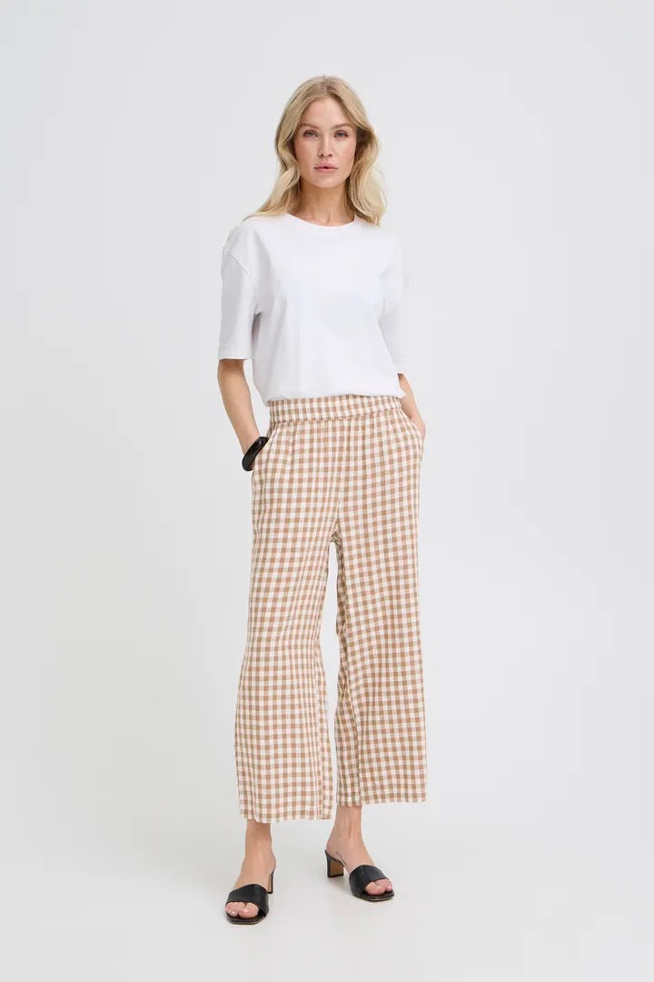 Gingham Linen co-ord