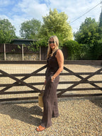 Wide Leg Linen Pants