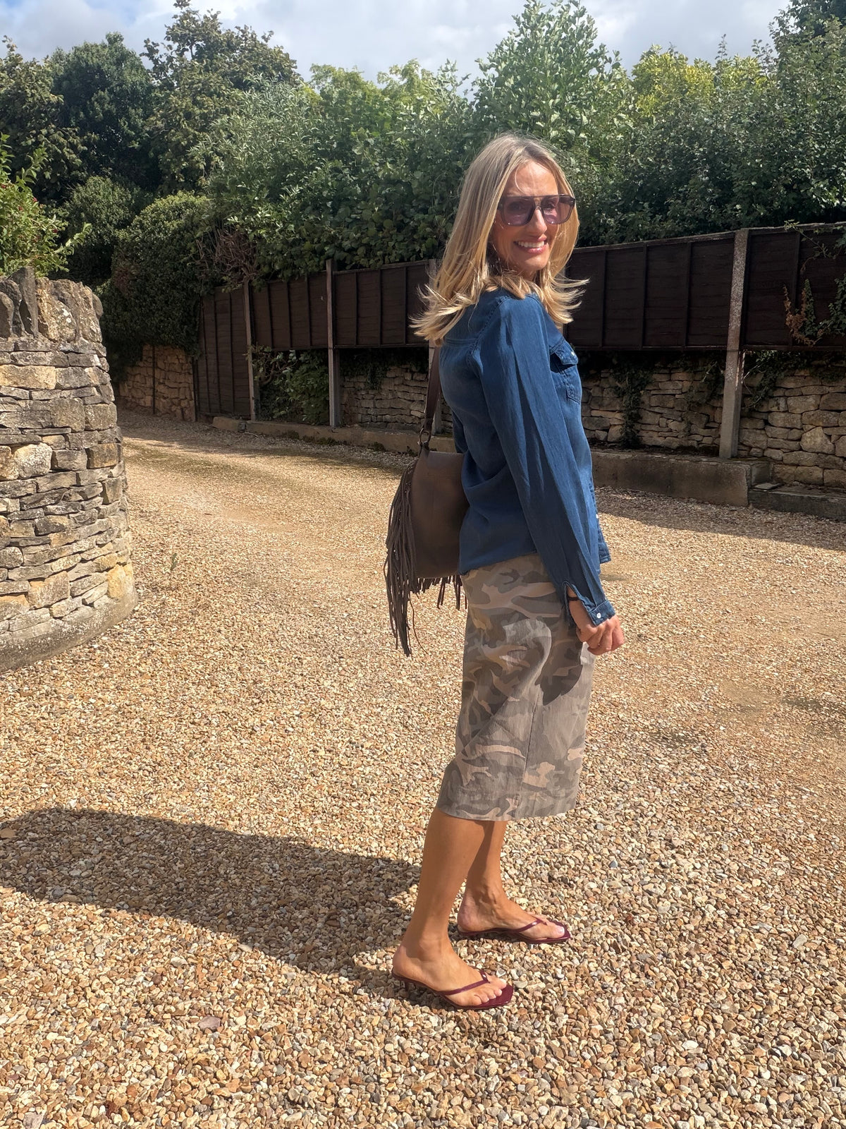 Camo Bermuda Shorts