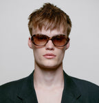 Anma - Coquina frame with grey transparent lenses