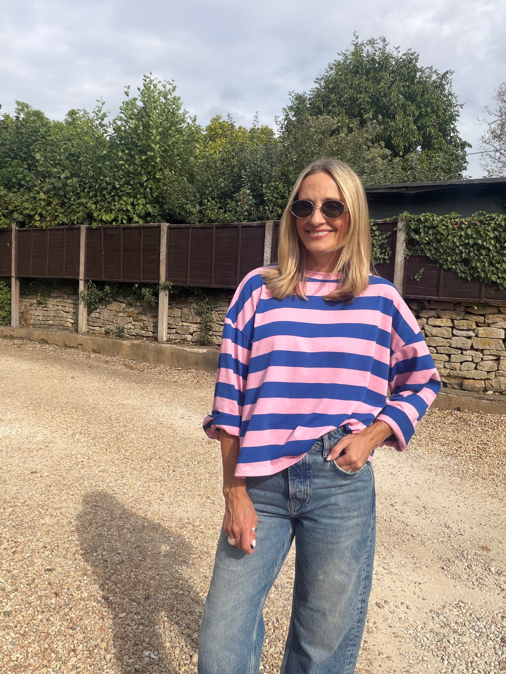Striped Long Sleeve T-Shirt