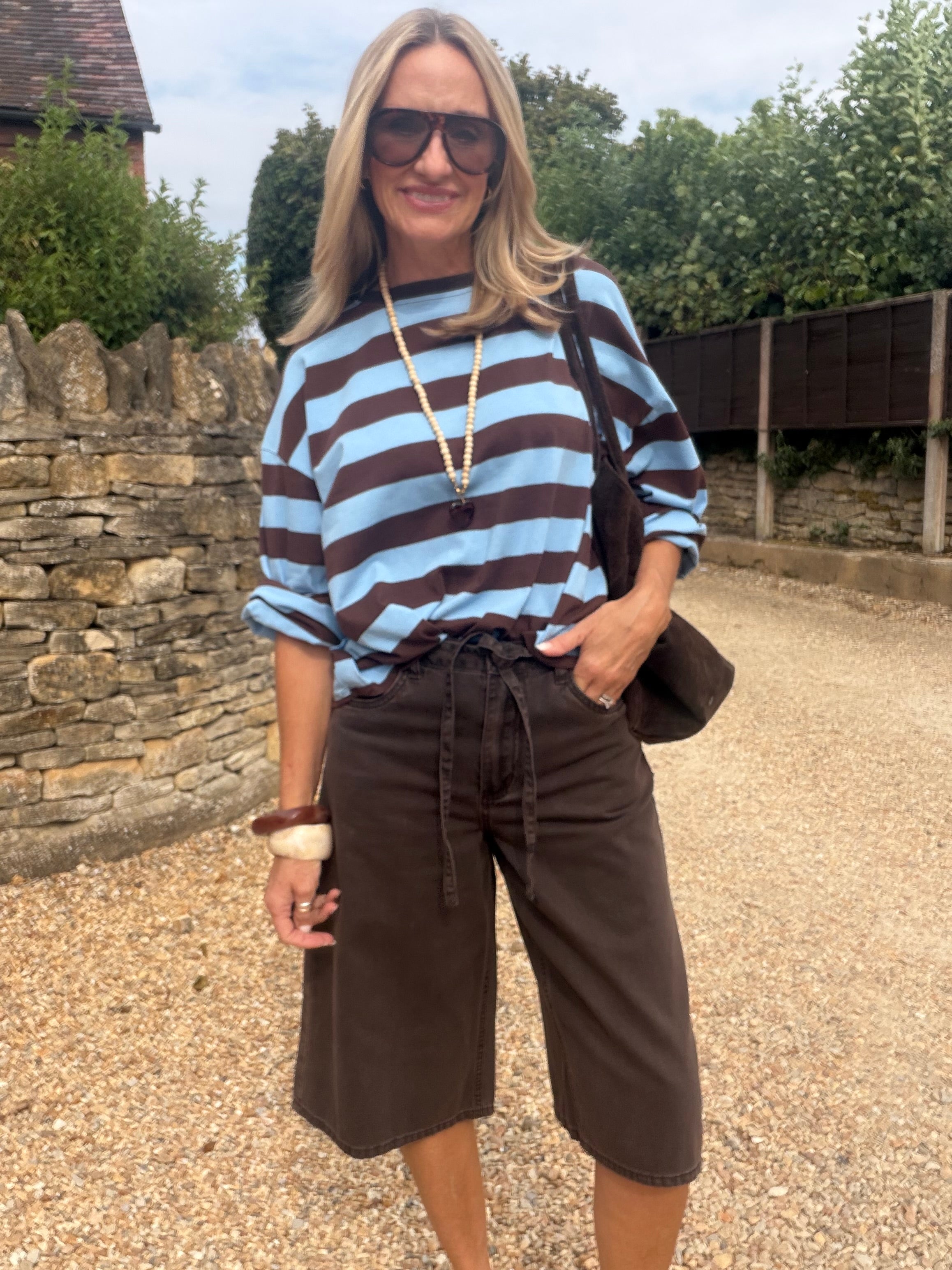 Striped Long Sleeve T-Shirt