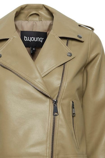 Biker Jacket - Aloe