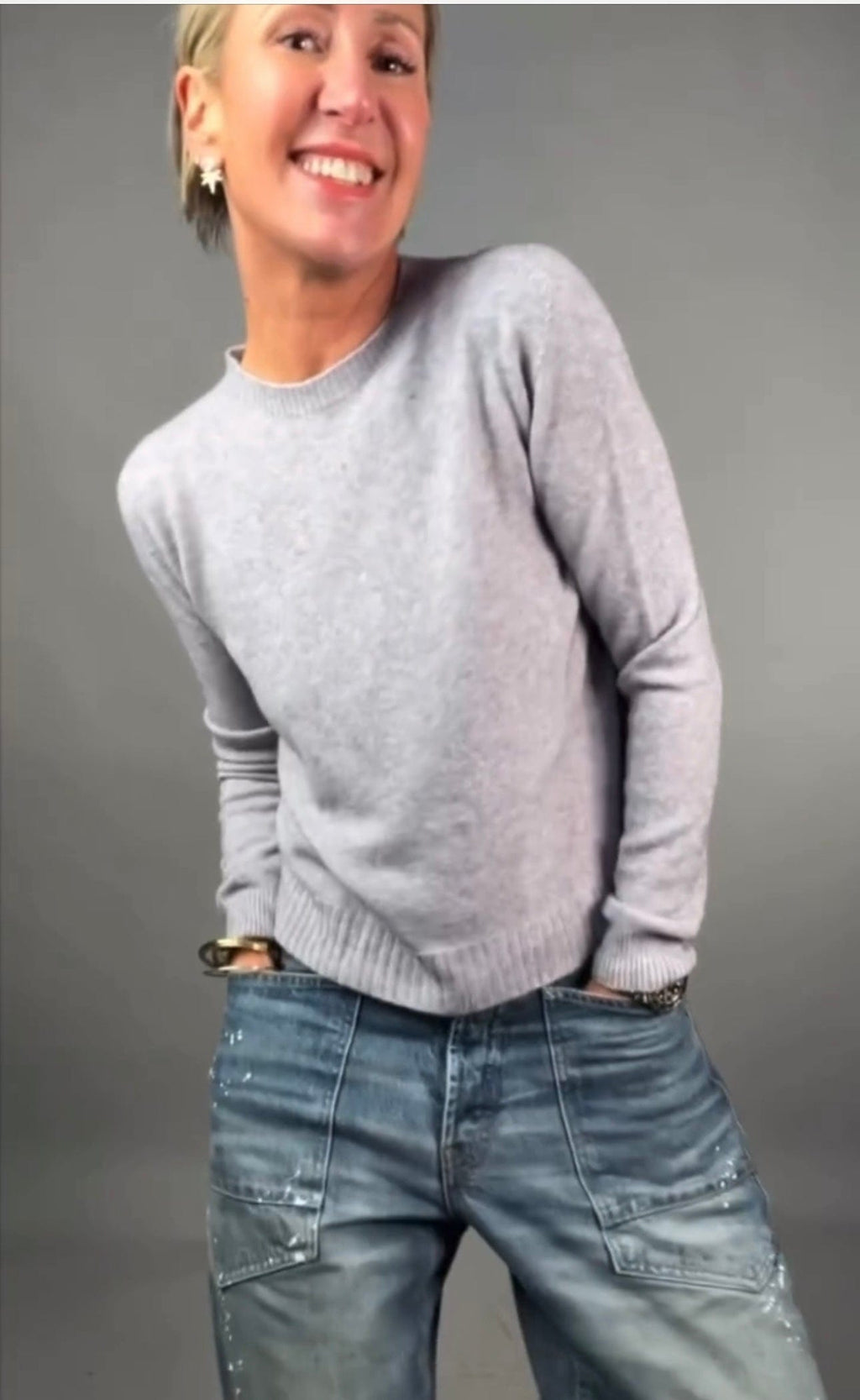 Feels Like Cashmere Round Neck Jumper