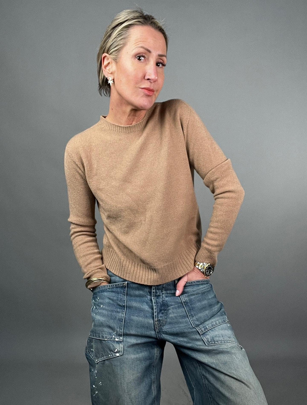 Feels Like Cashmere Round Neck Jumper