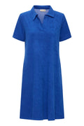 Toweling Dress - Cobalt Blue