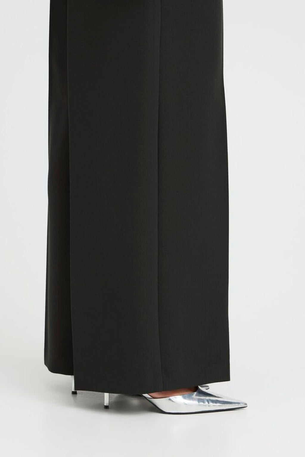 Black Wide Leg Trousers