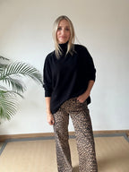 Relaxed Fit Roll Neck Jumper