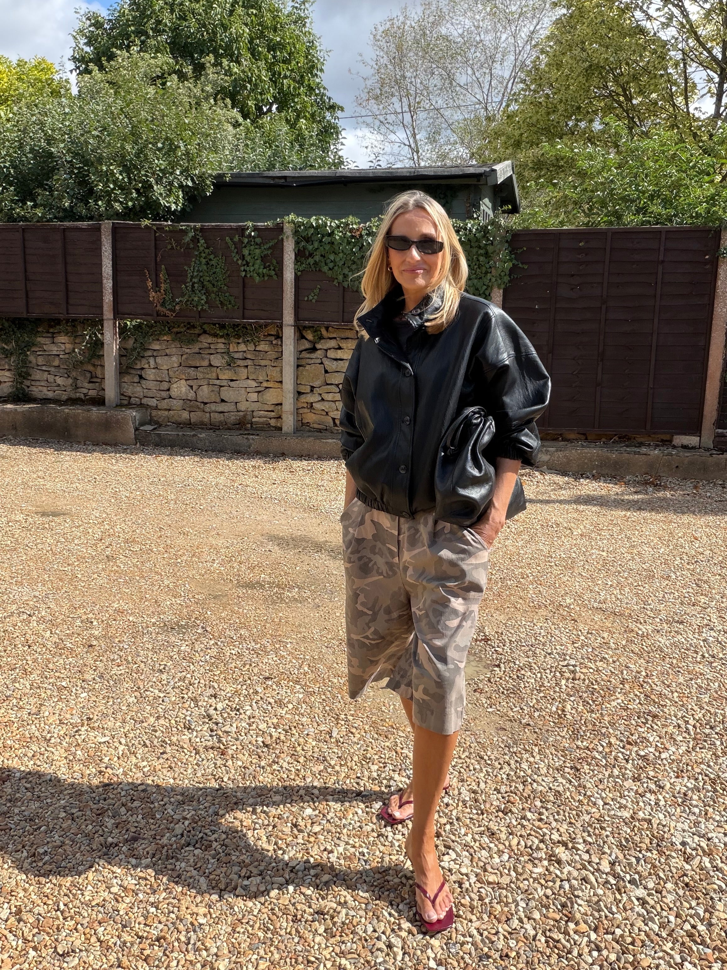 Camo Bermuda Shorts