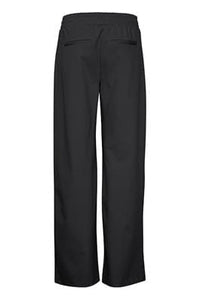 Wide Leg Jersey Trousers