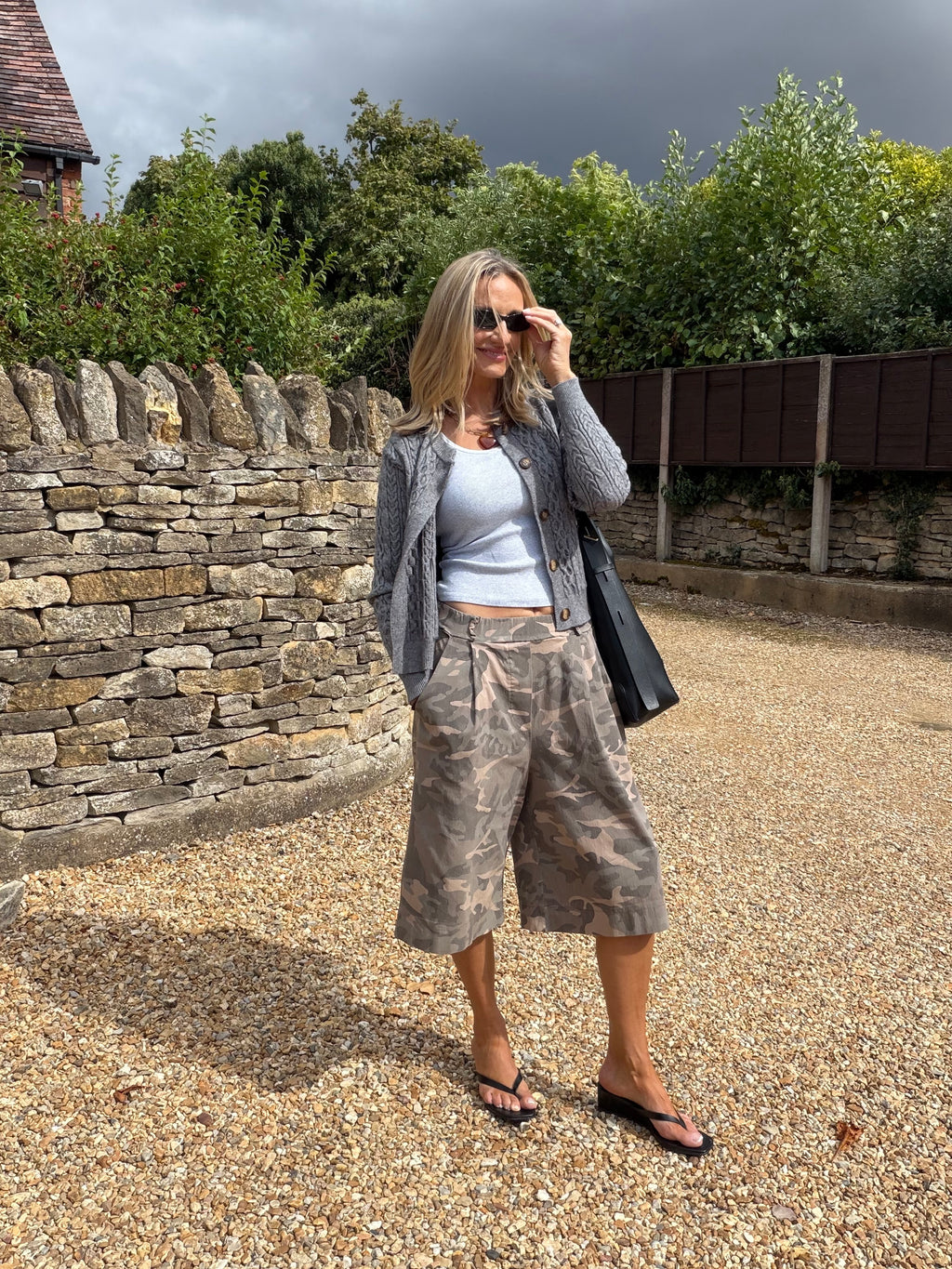 Camo Bermuda Shorts