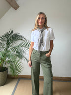 Slim Barrel Coloured Jeans