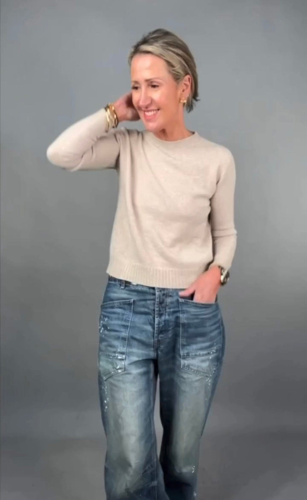 Feels Like Cashmere Round Neck Jumper