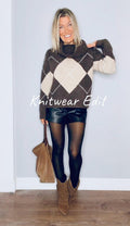 Argyle sweater