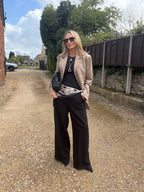 Black Wide Leg Trousers