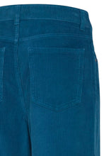 Load image into Gallery viewer, Peacock Blue Corduroy Trousers

