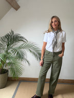 Slim Barrel Coloured Jeans