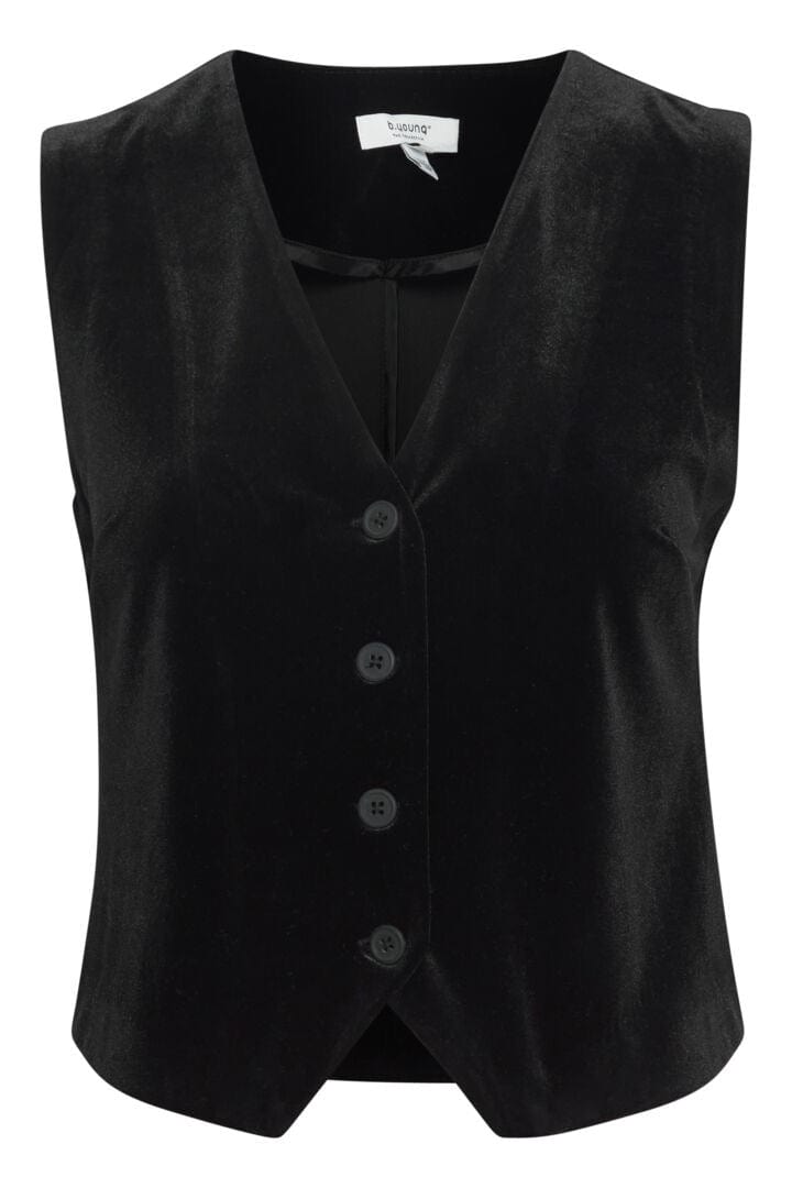 Black Velvet Waistcoat