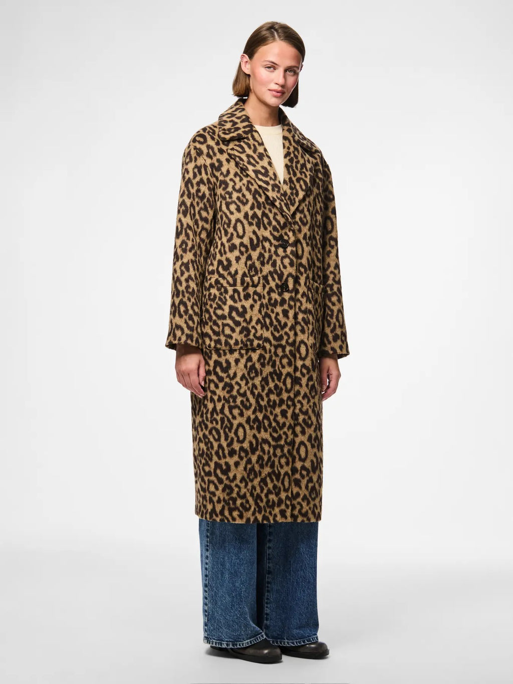 Leopard Print Coat