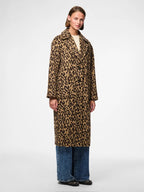 Leopard Print Coat