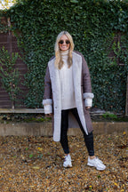 Faux Shearling Coat