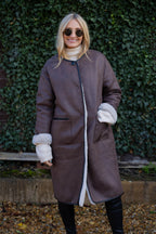 Faux Shearling Coat