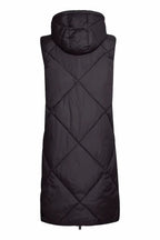 Quilted Gilet - Black