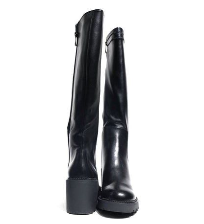 Black Knee High Boots