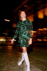 Sequin Mini Dress