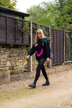 Load image into Gallery viewer, Smile Jumper - Black
