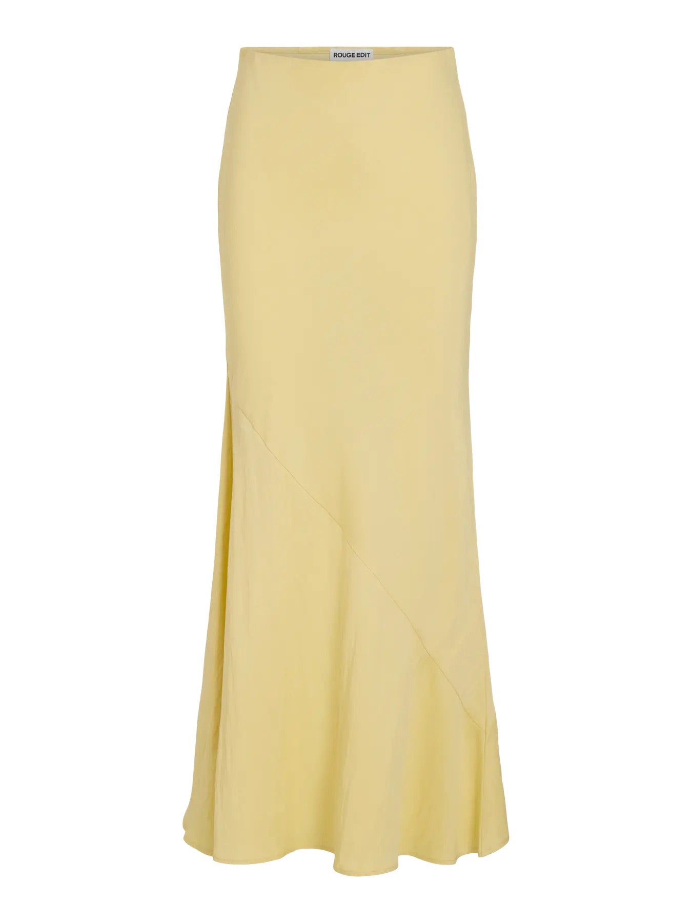 Lemon Longline Waistcoat and Maxi Skirt Co-Ord
