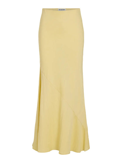 Lemon longline Waistcoat and Maxi Skirt Co-Ord