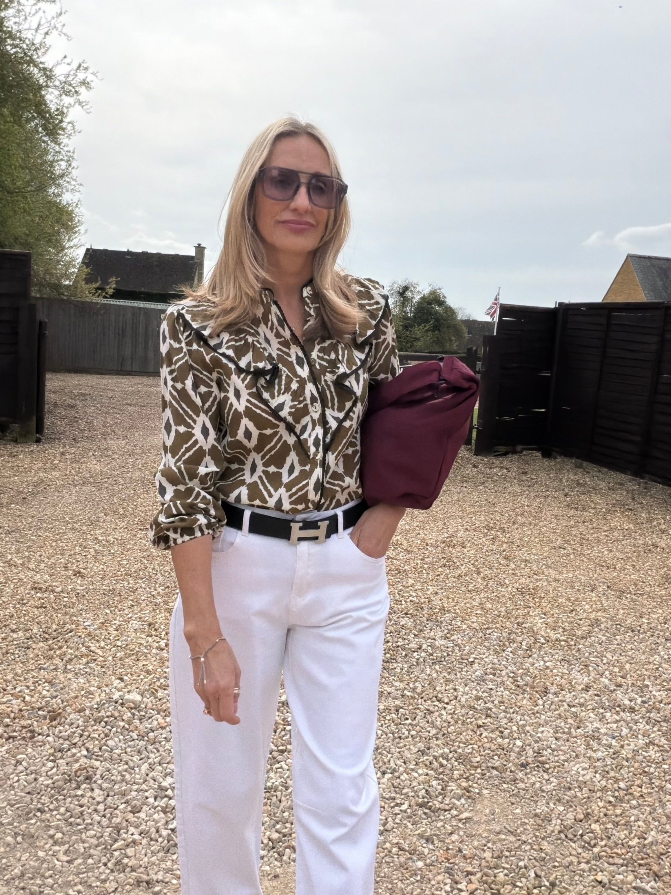 Oversized Fabric Bumbag -