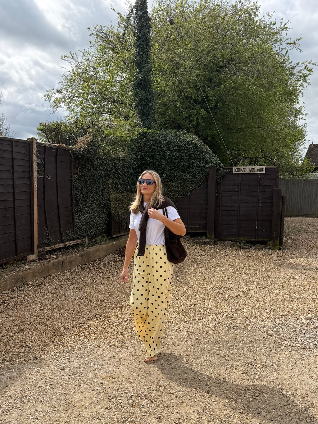 Polka Dot Joggers