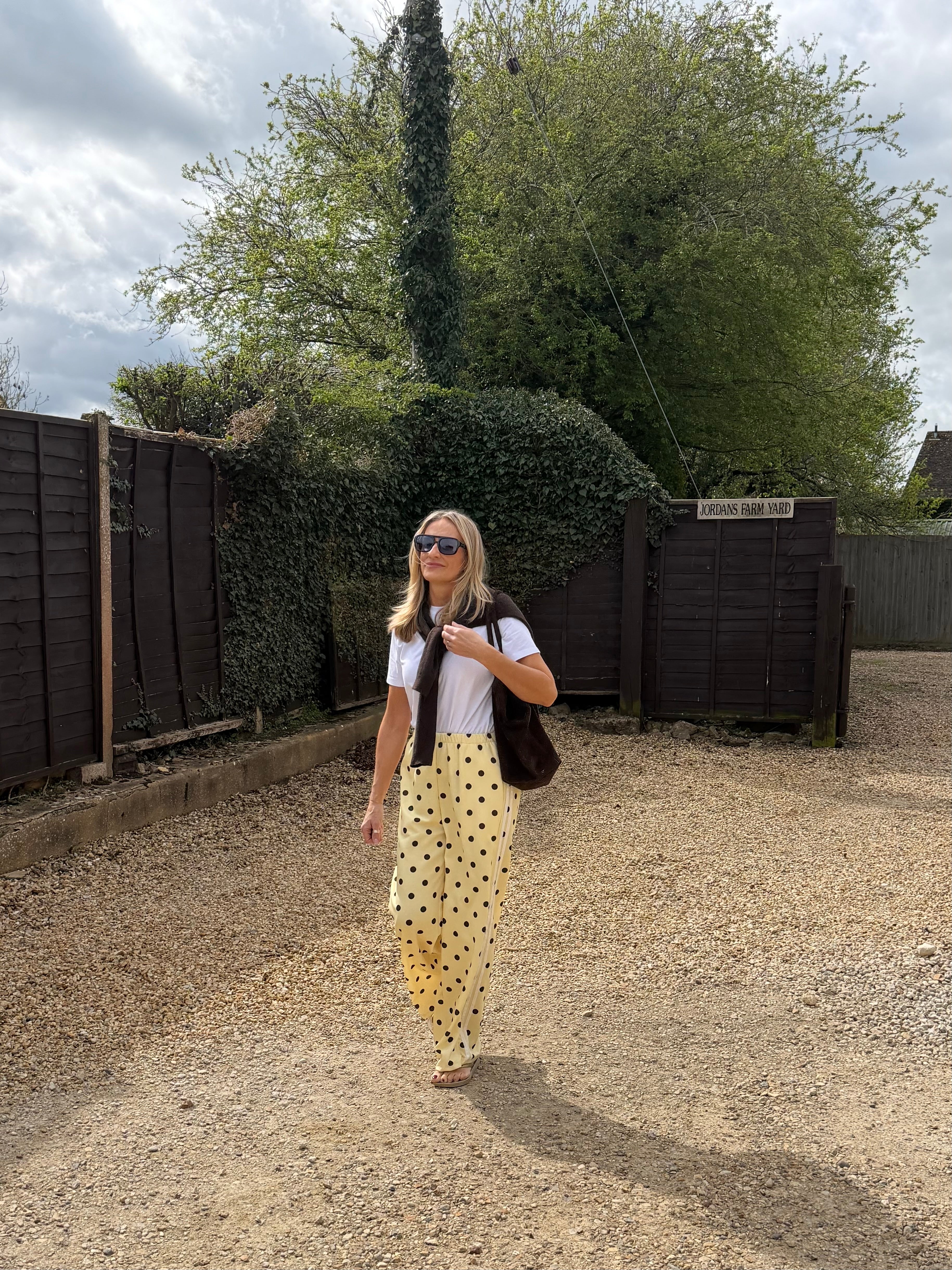 Polka Dot Joggers