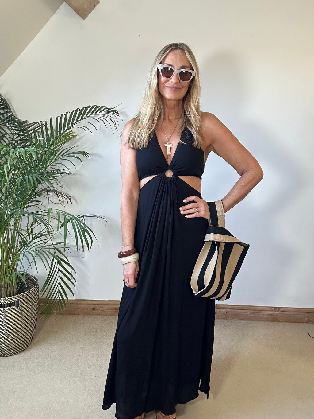 Cut Out Resort Wear Dress