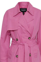Pink Trench Coat