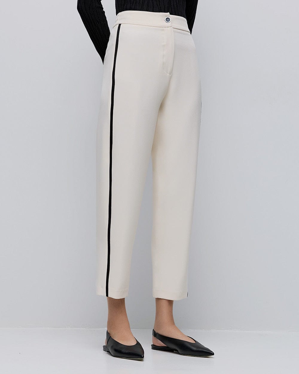 Pants with Piping Detail