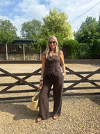 Wide Leg Linen Pants