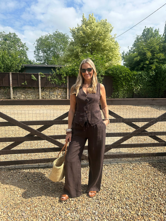 Linen Waistcoat