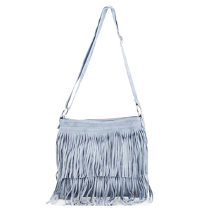 Suede Tassel Bag