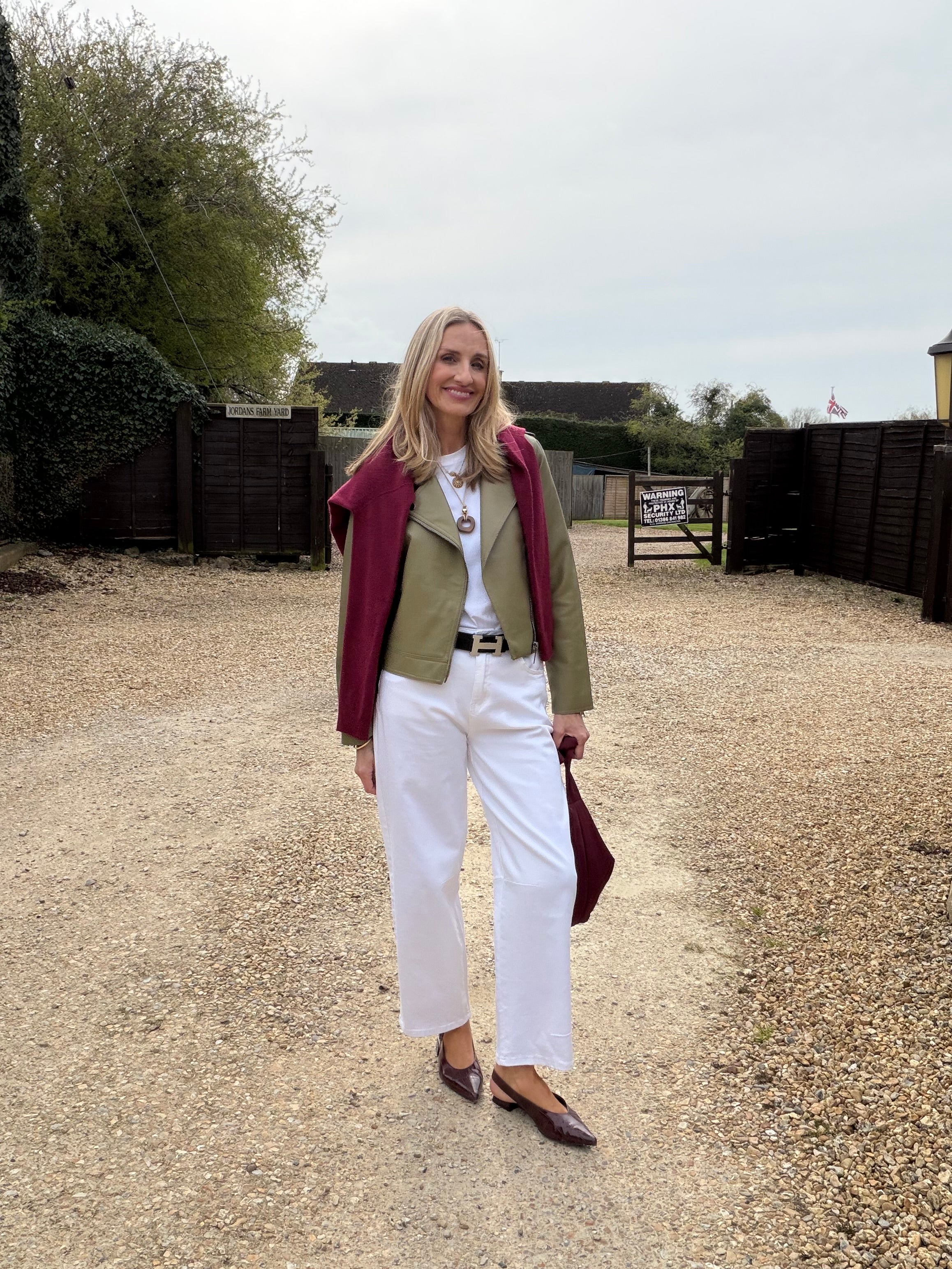Biker Jacket - Aloe