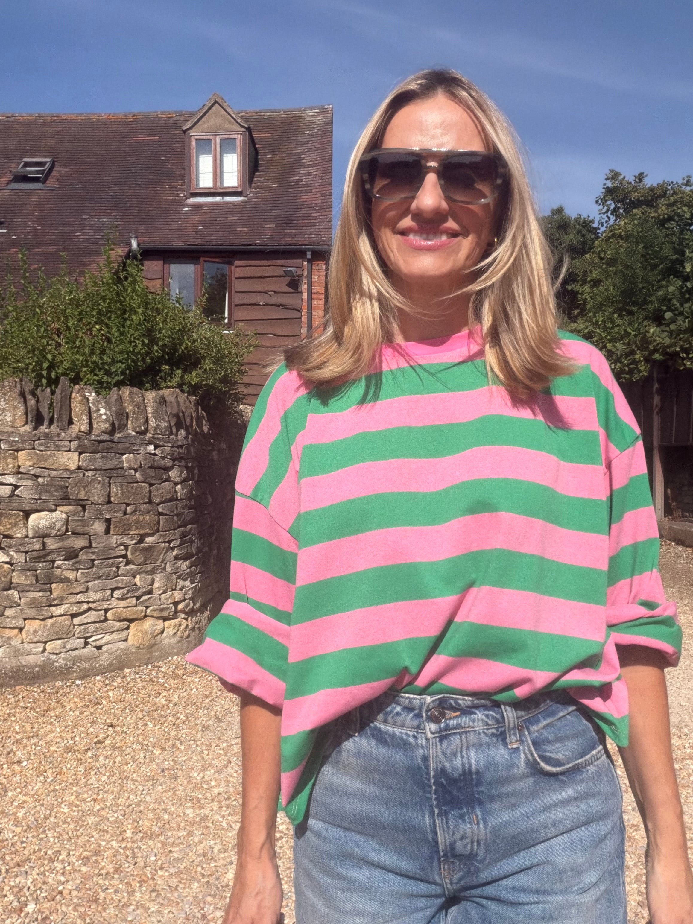 Striped Long Sleeve T-Shirt