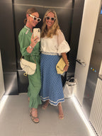 Sheer Puff Sleeve Blouse