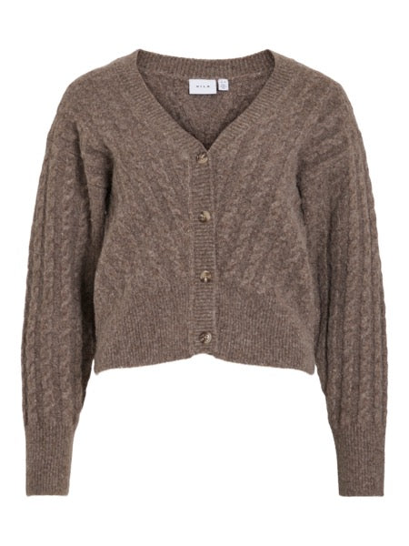 Cable Knit Ankle Length Skirt and Cardigan Co- ord