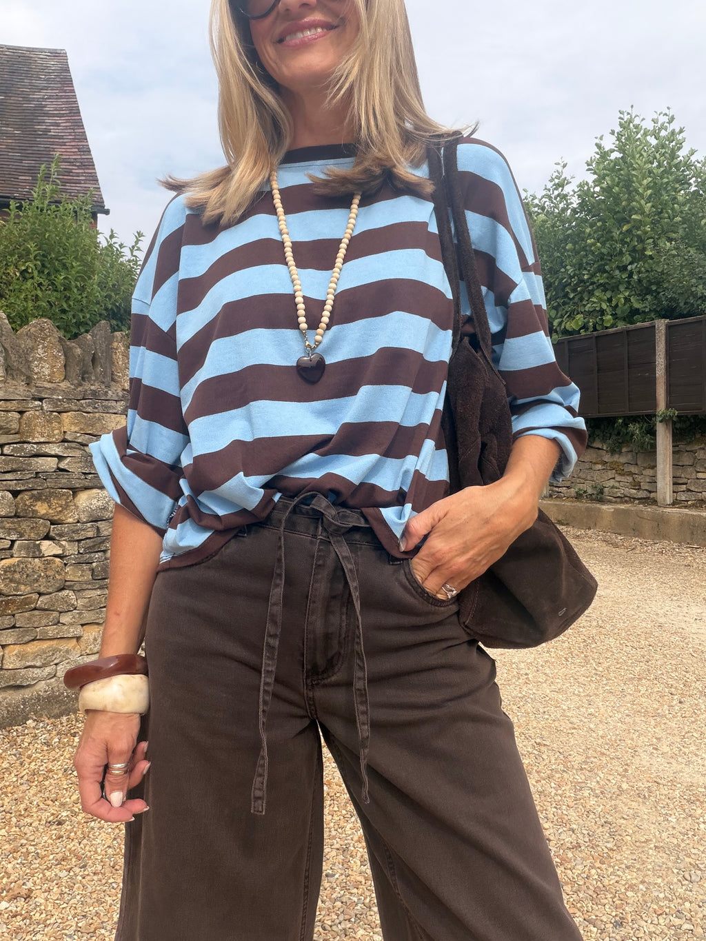 Striped Long Sleeve T-Shirt