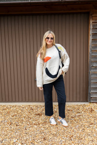 Smile Jumper - Cream