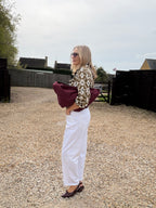 Oversized Fabric Bumbag -