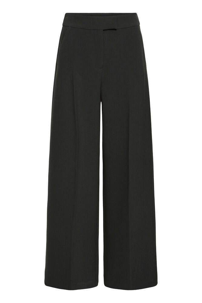 Black Wide Leg Trousers
