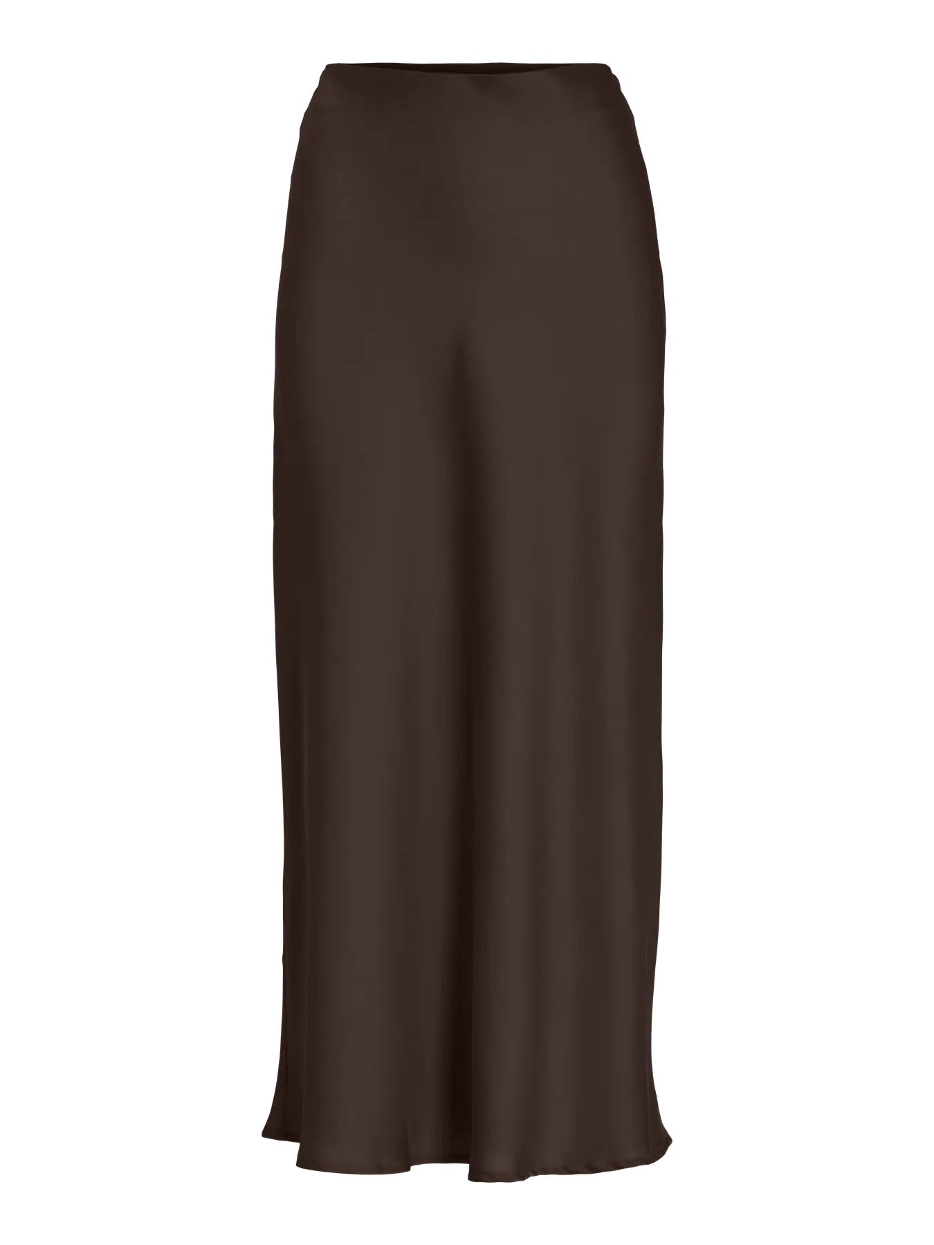 Satin Slip Skirt Burgundy or Brown